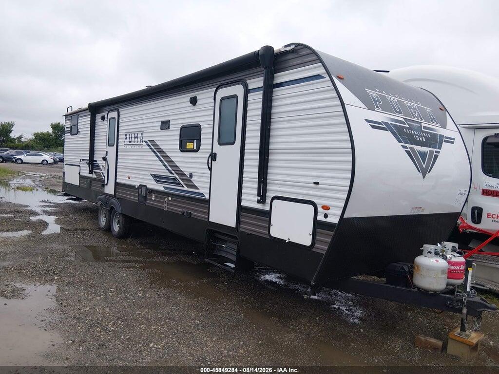 4X4TPUG23PP098539 2023 FOREST RIVER PUMA PALOMINA 31FT BUMPER PULL photo no. 1