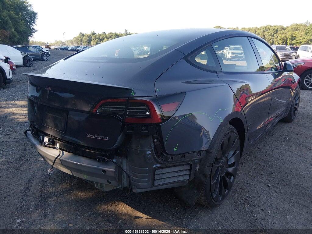 5YJ3E1ECXPF634760 2023 TESLA MODEL 3 photo no. 4