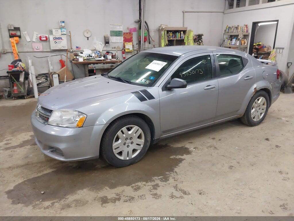 1C3CDZAB6DN628857 2013 DODGE AVENGER photo no. 2