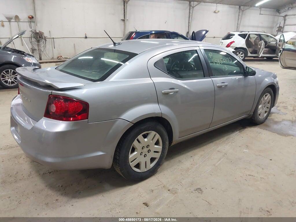 1C3CDZAB6DN628857 2013 DODGE AVENGER photo no. 4