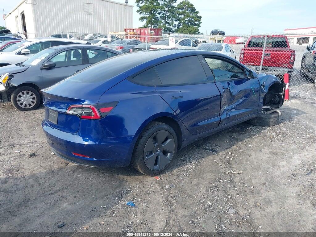 5YJ3E1EA1MF058681 2021 TESLA MODEL 3 photo no. 4