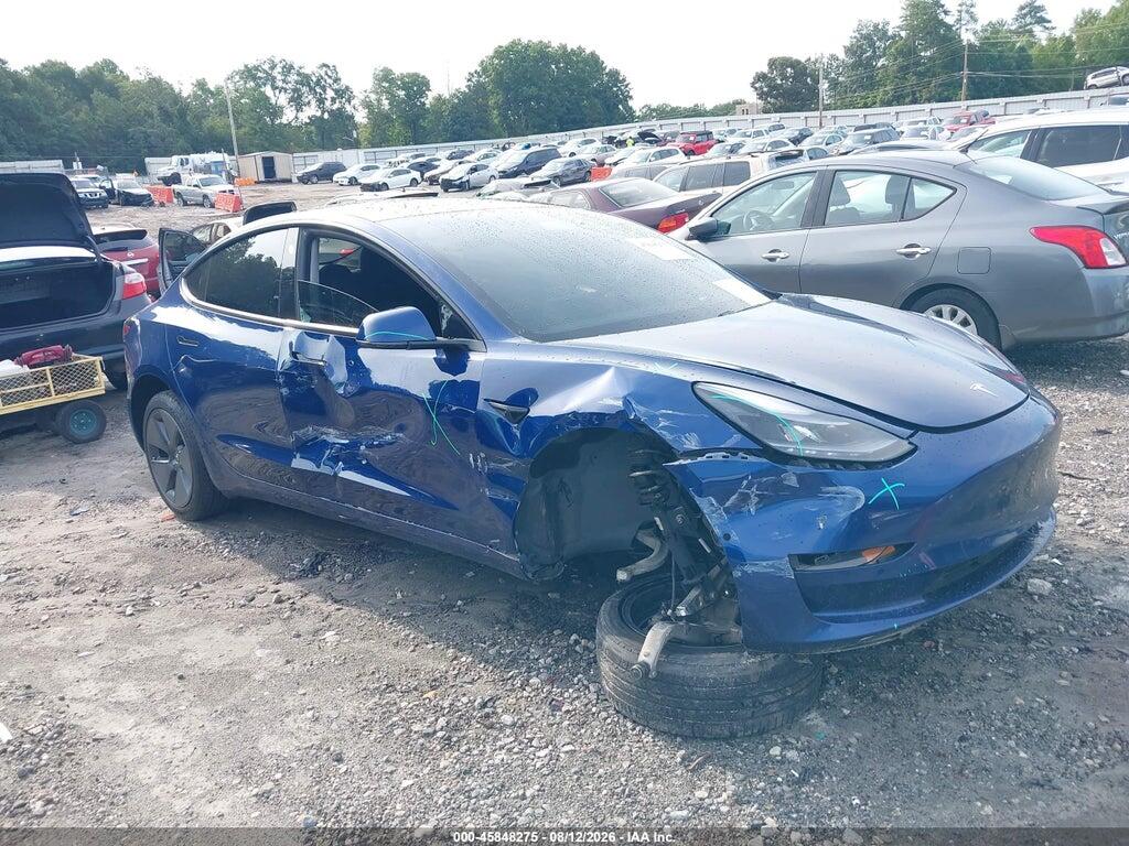 5YJ3E1EA1MF058681 2021 TESLA MODEL 3 photo no. 6