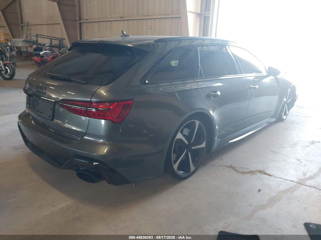 WUA1CBF20MN905530 2021 AUDI RS 6 AVANT photo no. 4