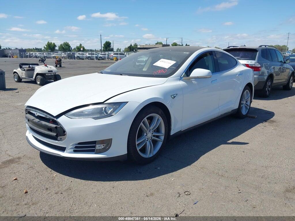 5YJSA1AG9DFP13414 2013 TESLA MODEL S photo no. 2