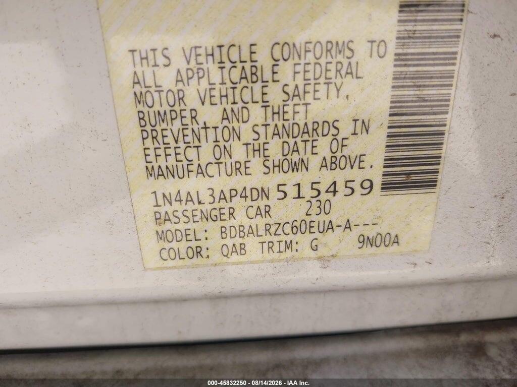 1N4AL3AP4DN515459 2013 NISSAN ALTIMA photo no. 9