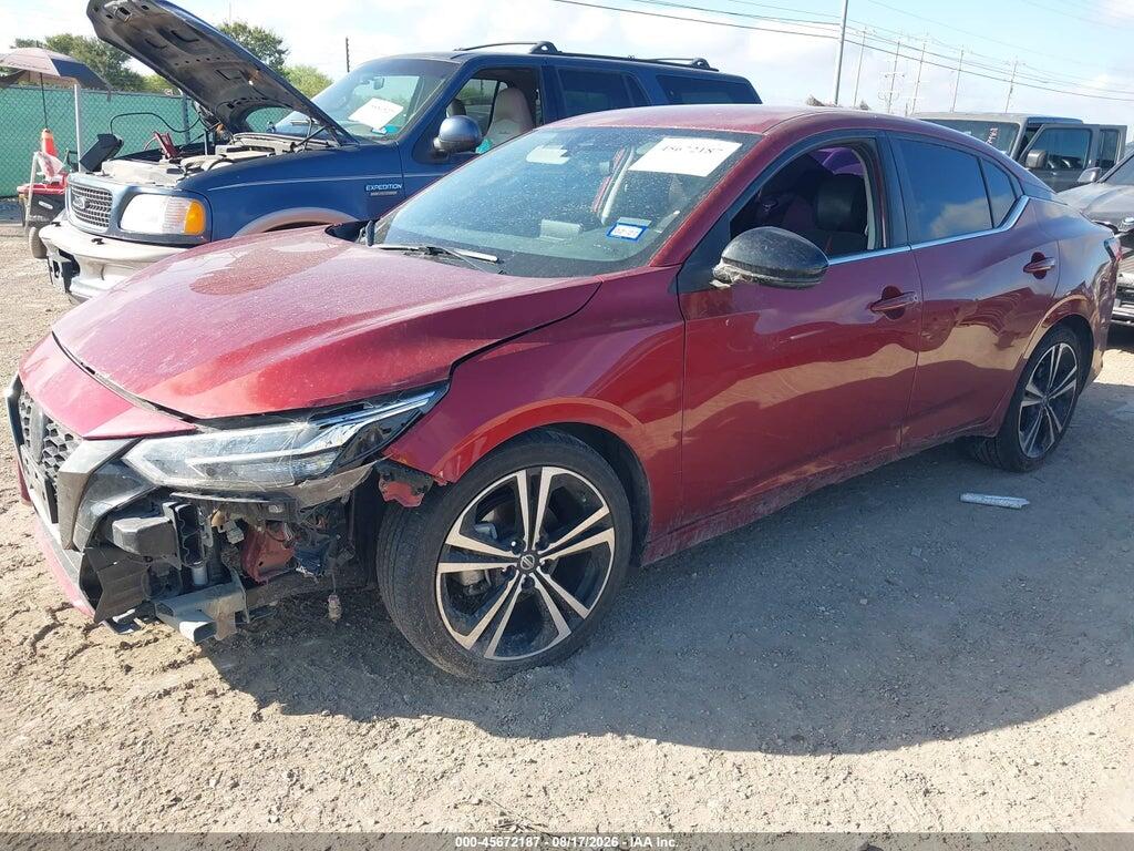3N1AB8DV5NY320241 2022 NISSAN SENTRA photo no. 2