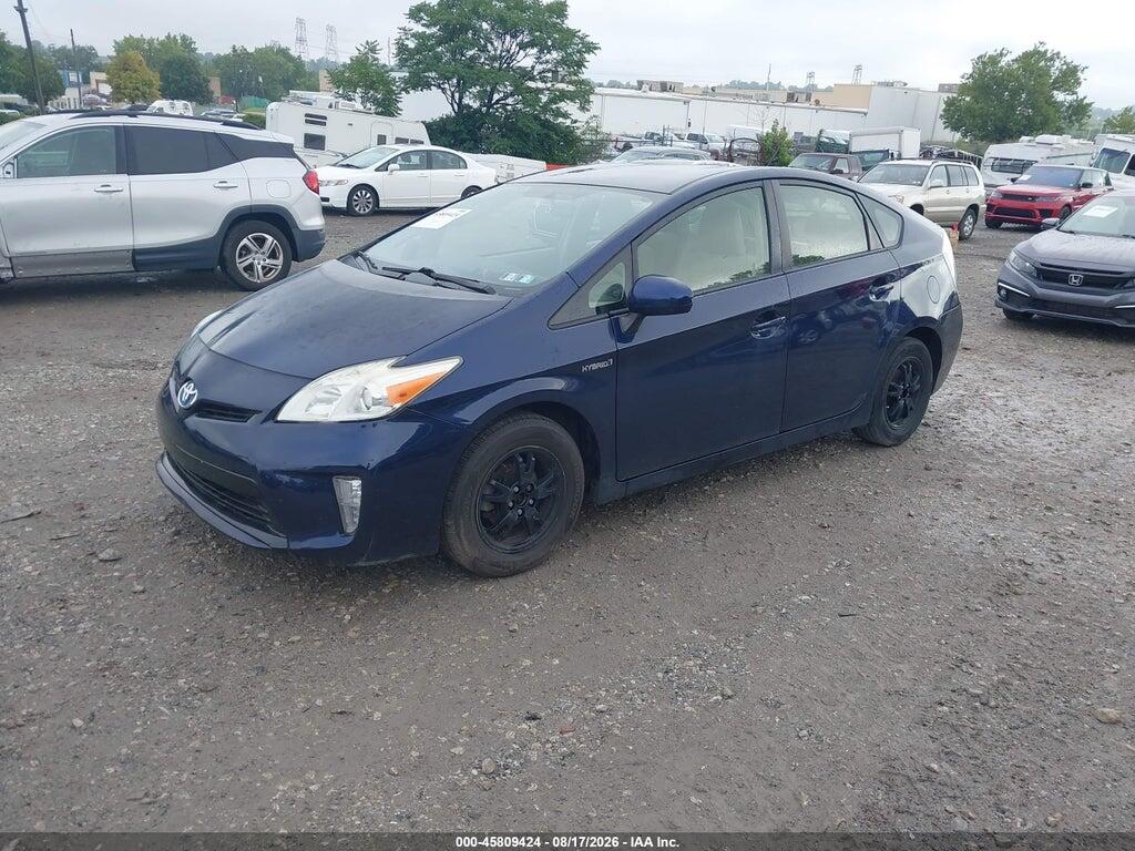 JTDKN3DU2D0354553 2013 TOYOTA PRIUS photo no. 2