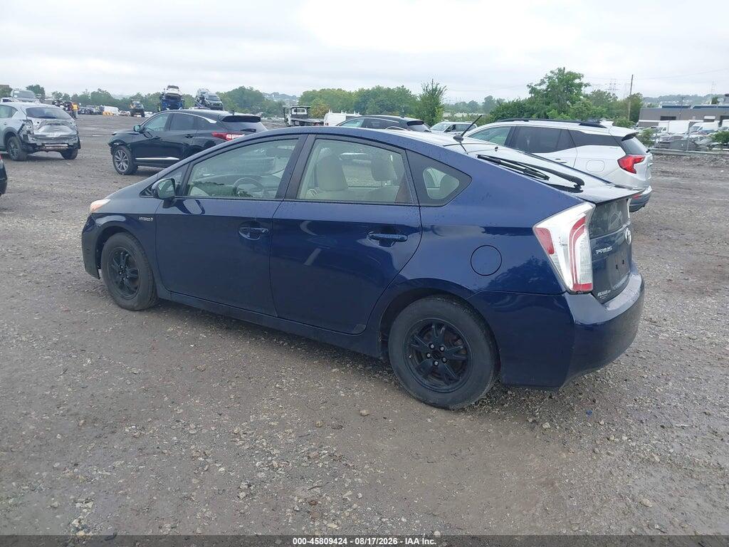 JTDKN3DU2D0354553 2013 TOYOTA PRIUS photo no. 3