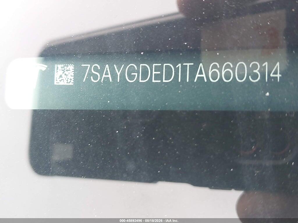 7SAYGDED1TA660314 2026 TESLA MODEL Y photo no. 9