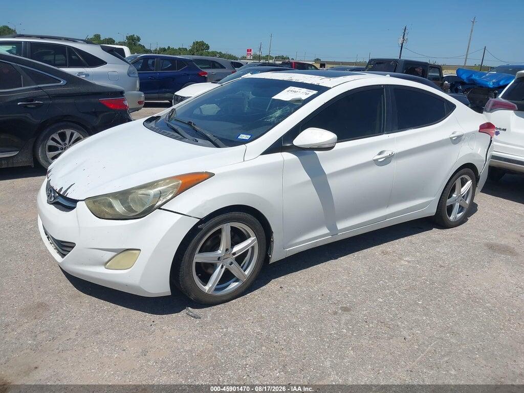 5NPDH4AE0CH144845 2012 HYUNDAI ELANTRA photo no. 2