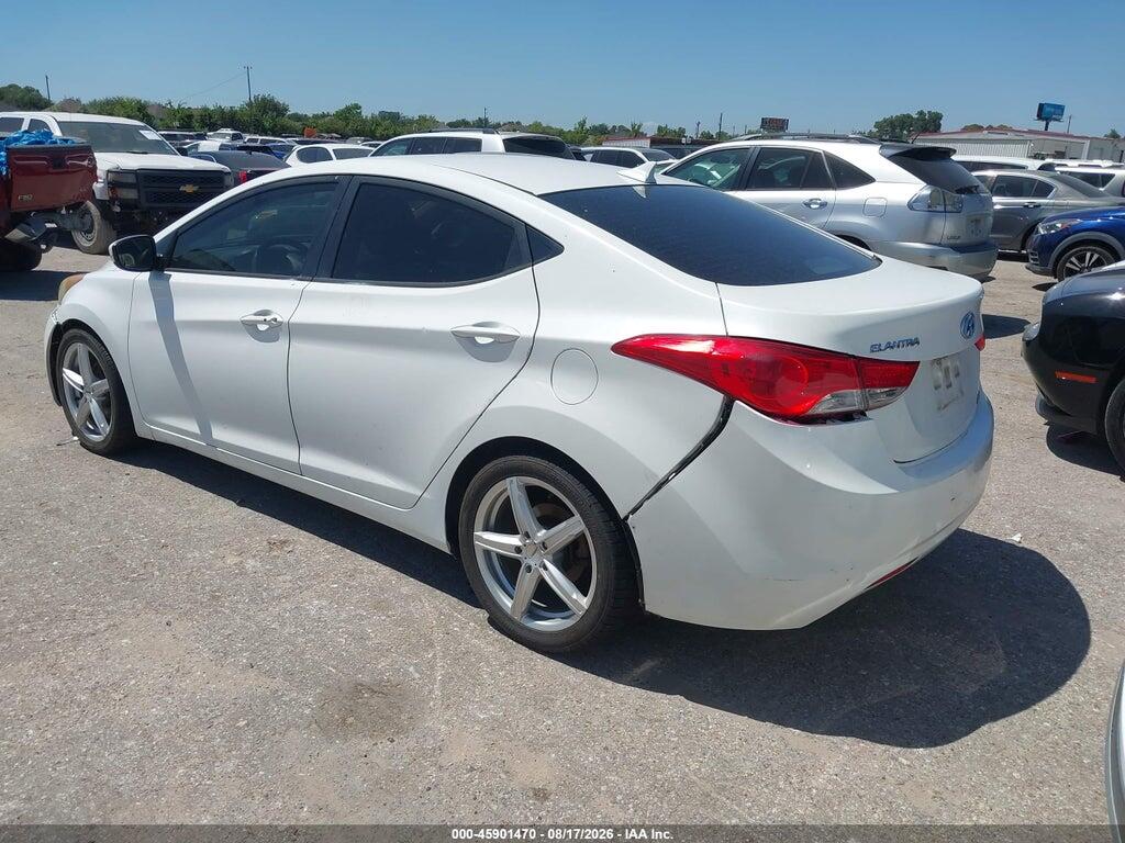 5NPDH4AE0CH144845 2012 HYUNDAI ELANTRA photo no. 3