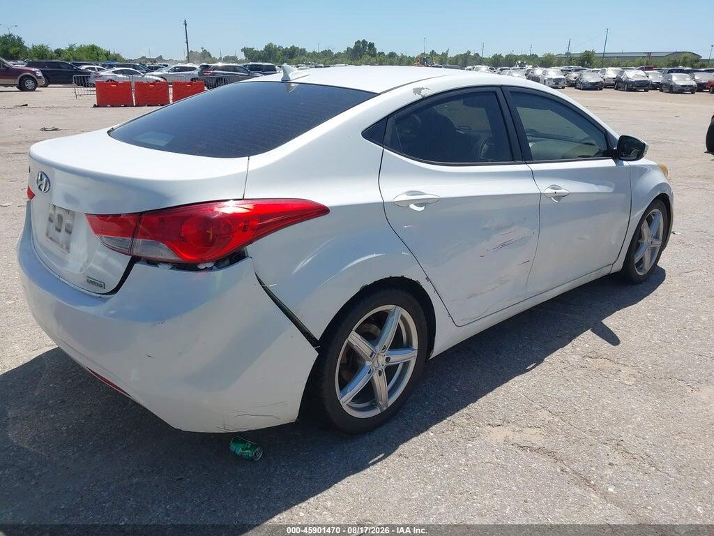 5NPDH4AE0CH144845 2012 HYUNDAI ELANTRA photo no. 4