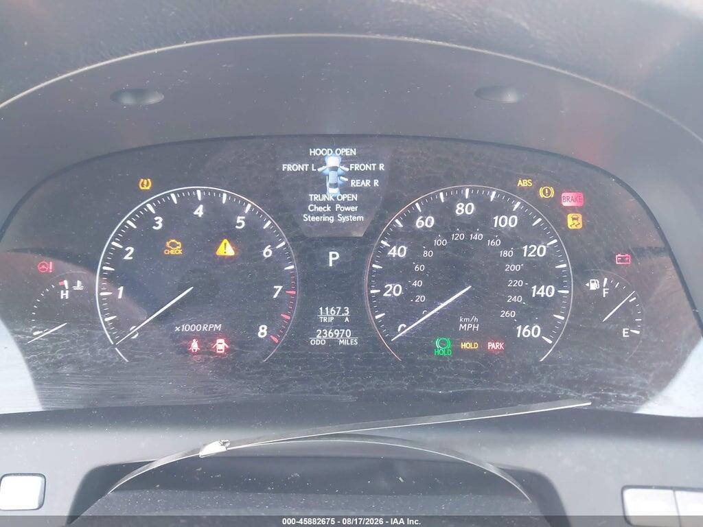 JTHBL5EF9B5102699 2011 LEXUS LS 460 photo no. 7