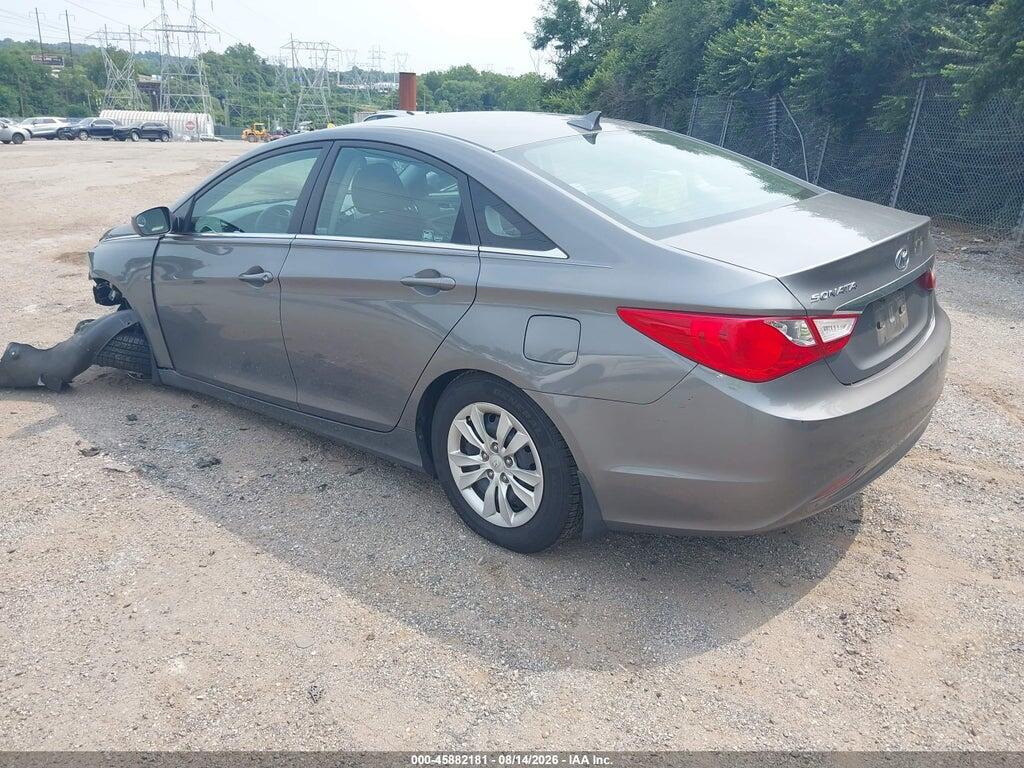 5NPEB4AC2BH111302 2011 HYUNDAI SONATA photo no. 3