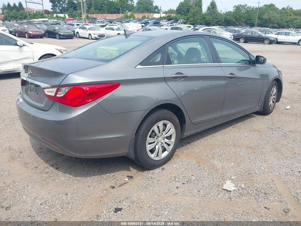 5NPEB4AC2BH111302 2011 HYUNDAI SONATA photo no. 4