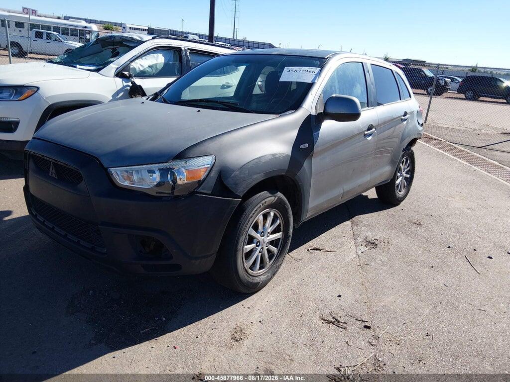 JA4AP3AUXBZ001006 2011 MITSUBISHI OUTLANDER SPORT photo no. 2