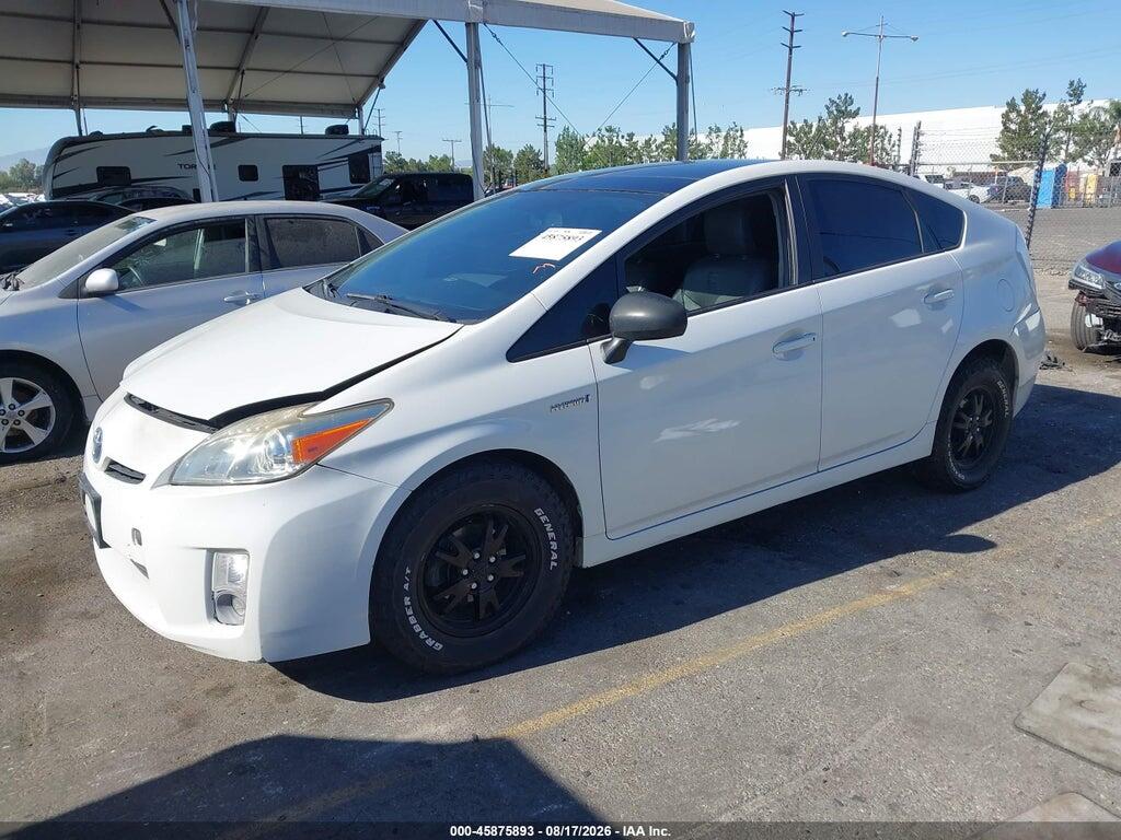 JTDKN3DU1B5349604 2011 TOYOTA PRIUS photo no. 2