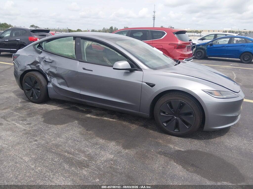 5YJ3E1EA8TF129485 2026 TESLA MODEL 3 photo no. 1