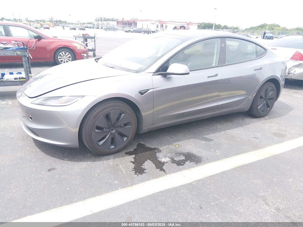 5YJ3E1EA8TF129485 2026 TESLA MODEL 3 photo no. 2
