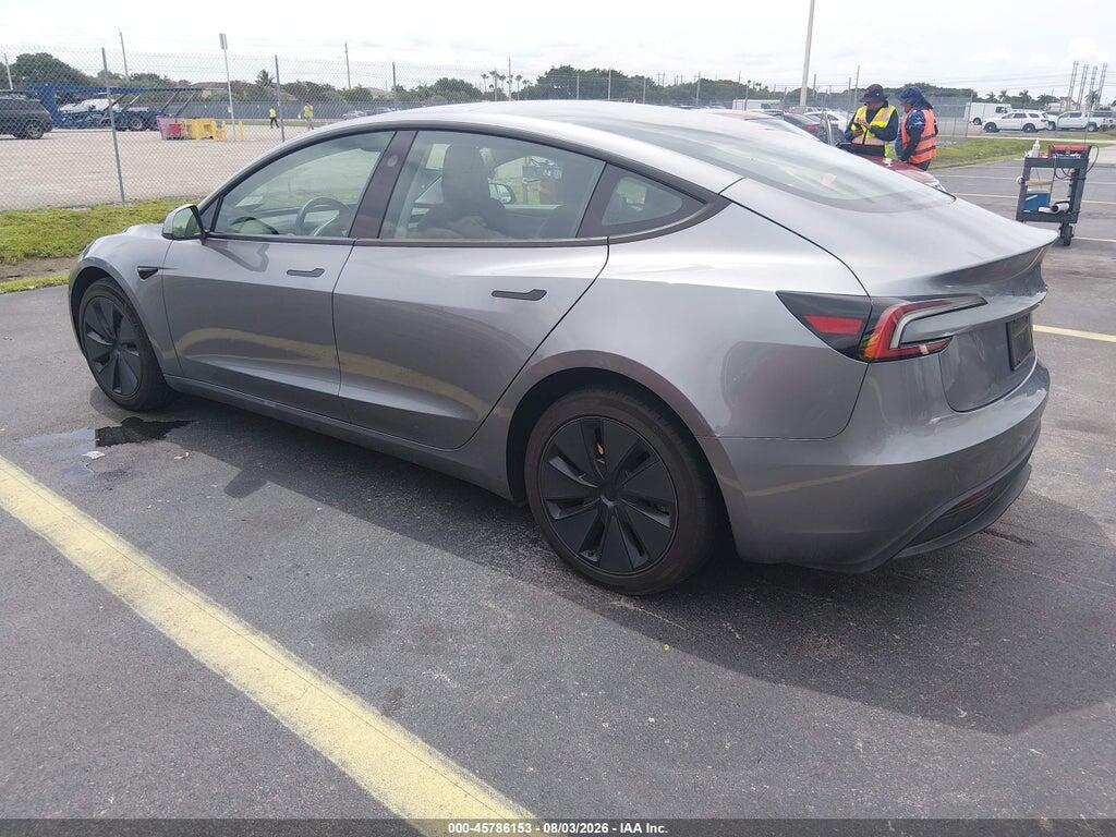 5YJ3E1EA8TF129485 2026 TESLA MODEL 3 photo no. 3