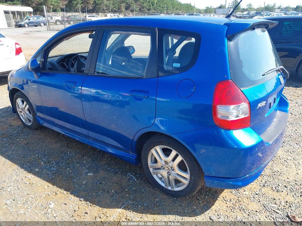 JHMGD38678S022430 2008 HONDA FIT photo no. 3