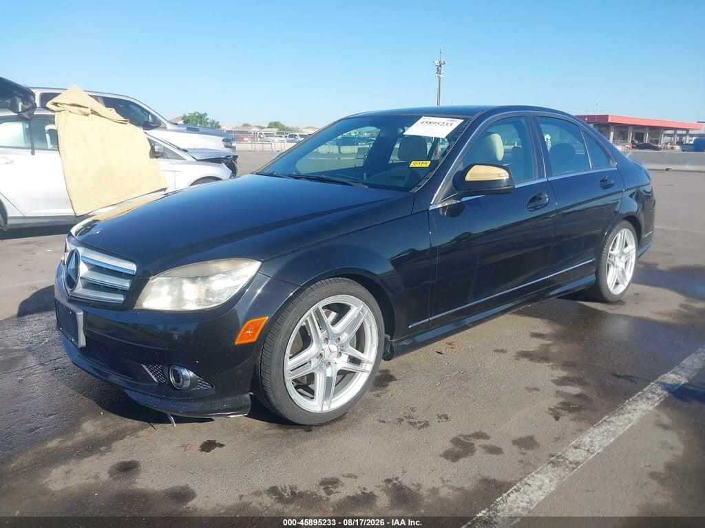 WDDGF56XX8F104895 2008 MERCEDES-BENZ C 350 photo no. 2
