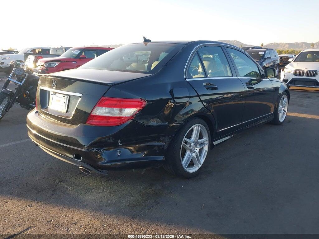 WDDGF56XX8F104895 2008 MERCEDES-BENZ C 350 photo no. 4