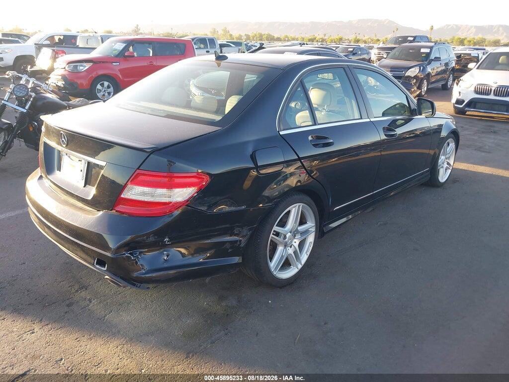 WDDGF56XX8F104895 2008 MERCEDES-BENZ C 350 photo no. 6