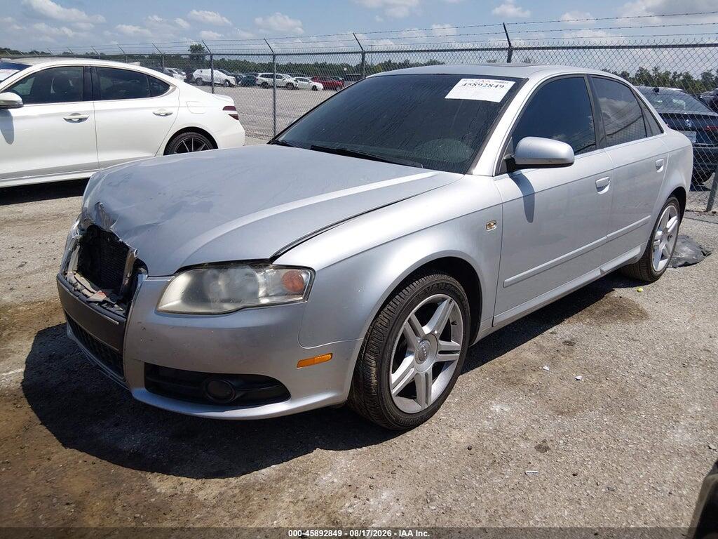 WAUAF78E18A106844 2008 AUDI A4 photo no. 2