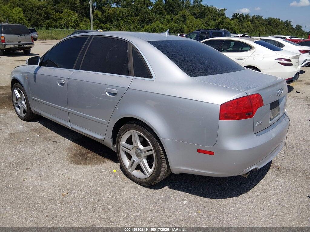 WAUAF78E18A106844 2008 AUDI A4 photo no. 3