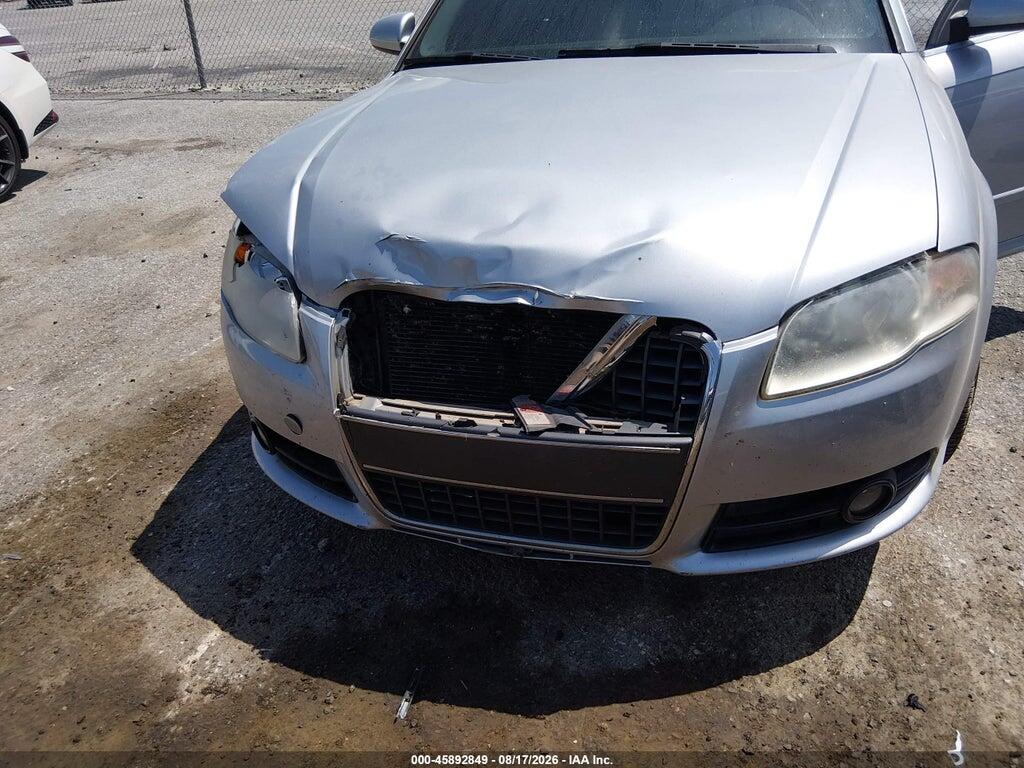 WAUAF78E18A106844 2008 AUDI A4 photo no. 6