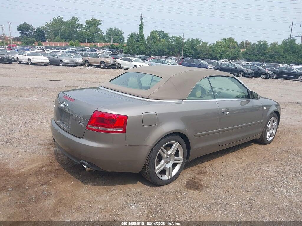 WAUDF48H68K003595 2008 AUDI A4 photo no. 4