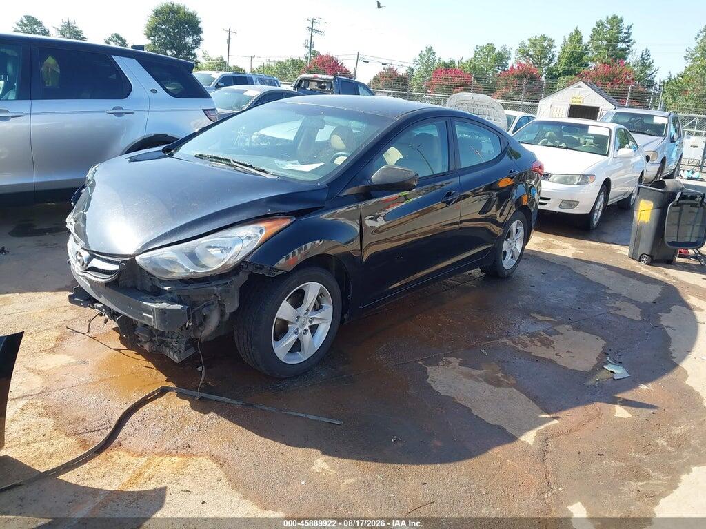 KMHDH4AE4CU432059 2012 HYUNDAI ELANTRA photo no. 2