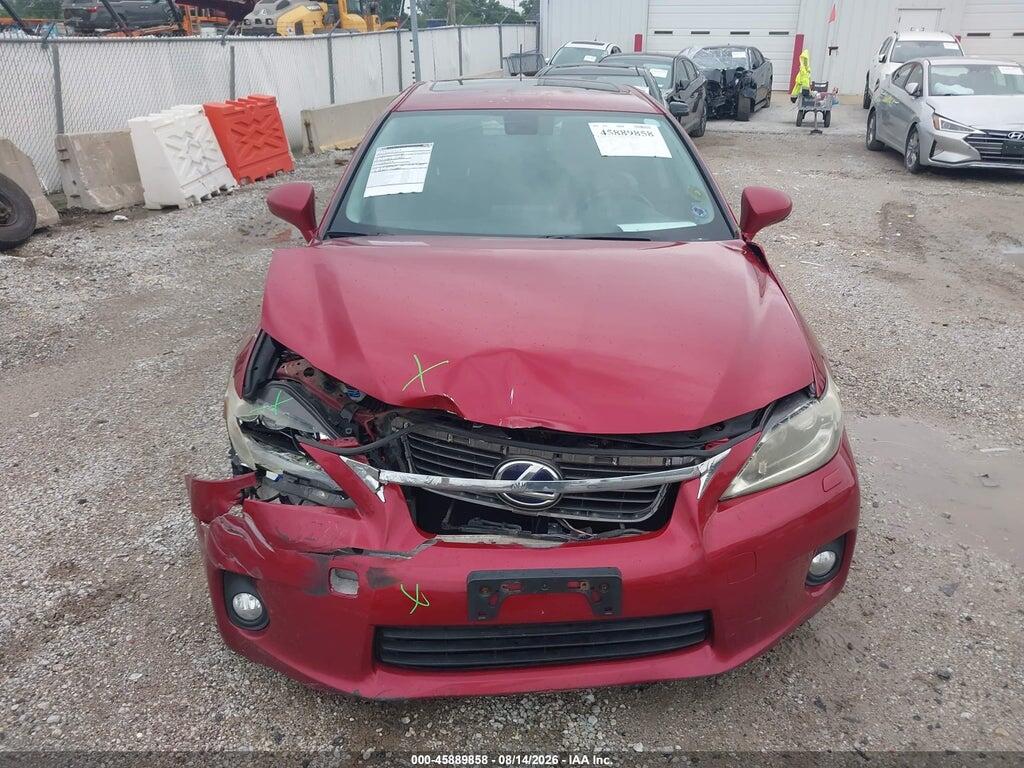 JTHKD5BH0C2055200 2012 LEXUS CT 200H photo no. 12