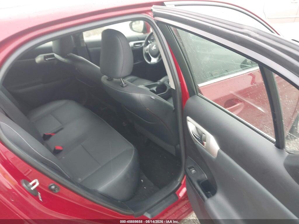JTHKD5BH0C2055200 2012 LEXUS CT 200H photo no. 8