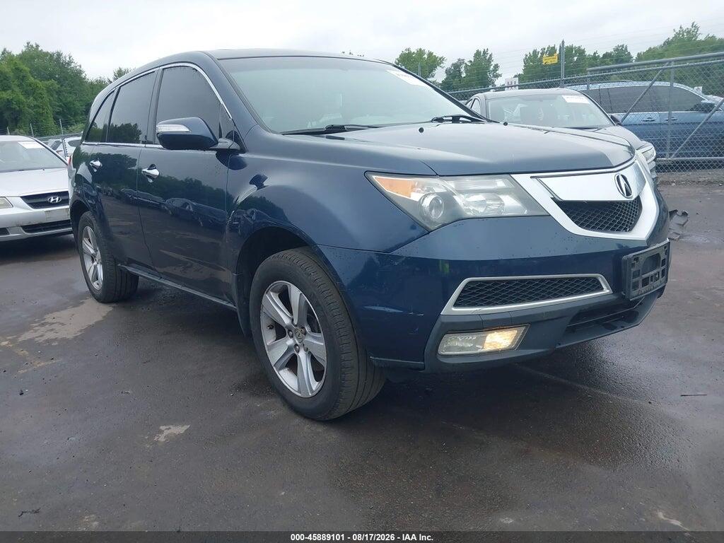 2HNYD2H39CH539678 2012 ACURA MDX photo no. 1