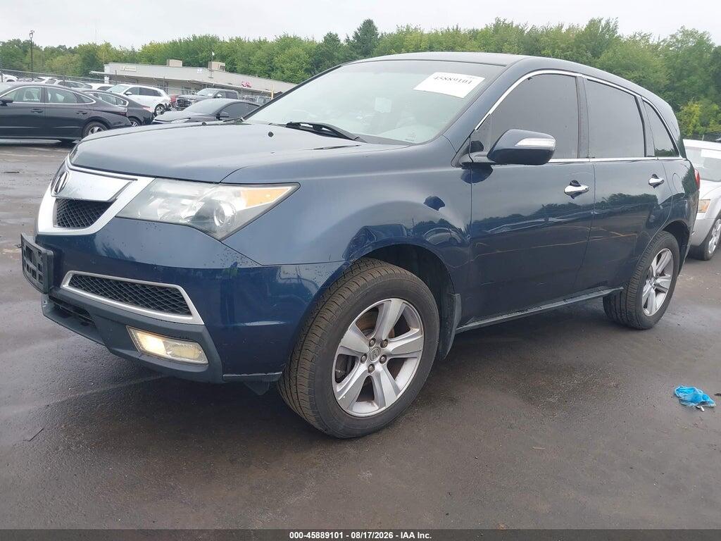 2HNYD2H39CH539678 2012 ACURA MDX photo no. 2