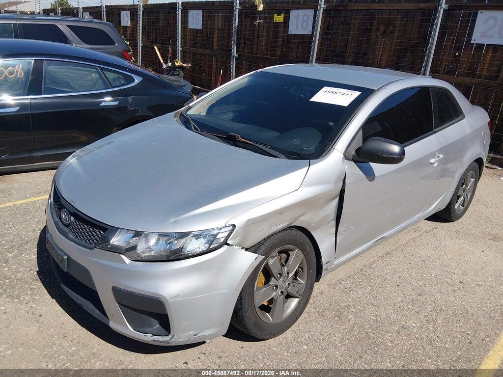 KNAFU6A20C5471409 2012 KIA FORTE KOUP photo no. 2