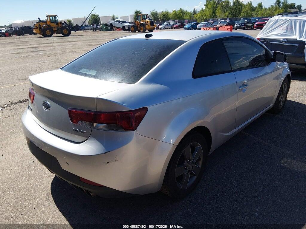 KNAFU6A20C5471409 2012 KIA FORTE KOUP photo no. 4