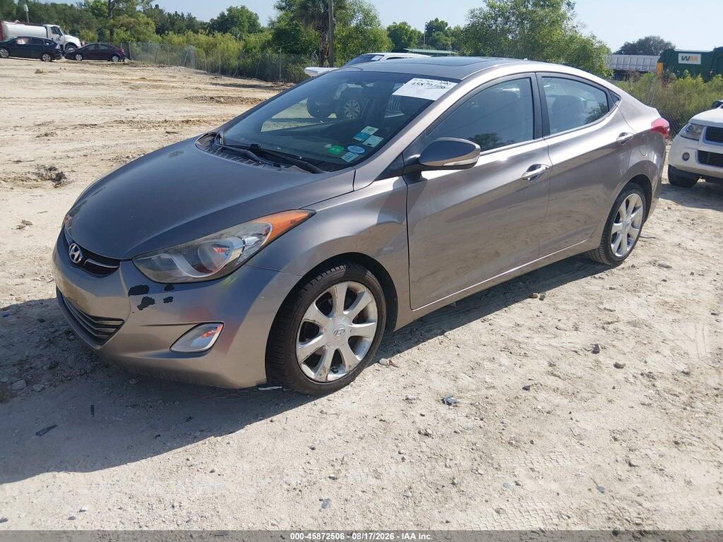 5NPDH4AE5BH051057 2011 HYUNDAI ELANTRA photo no. 2