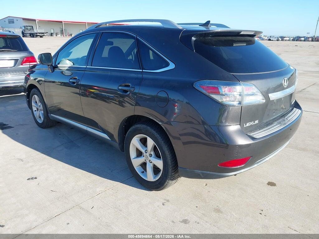 2T2BK1BA7AC074095 2010 LEXUS RX 350 photo no. 3