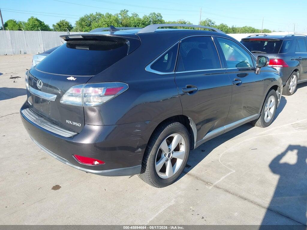 2T2BK1BA7AC074095 2010 LEXUS RX 350 photo no. 4