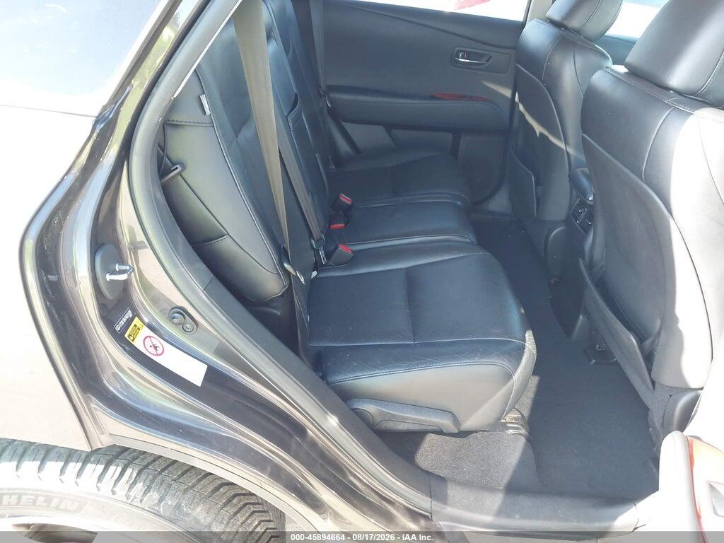 2T2BK1BA7AC074095 2010 LEXUS RX 350 photo no. 8