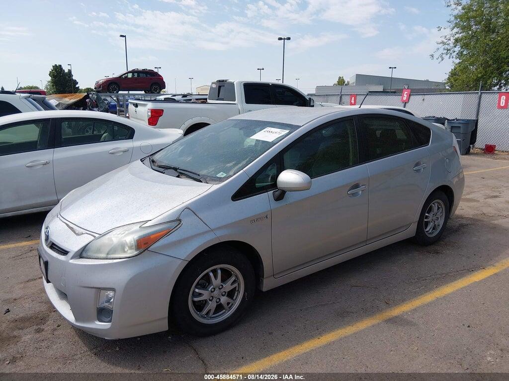 JTDKN3DU2A0162576 2010 TOYOTA PRIUS photo no. 2