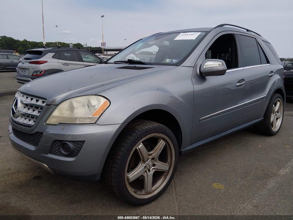 4JGBB8GB3AA556402 2010 MERCEDES-BENZ ML 350 photo no. 2
