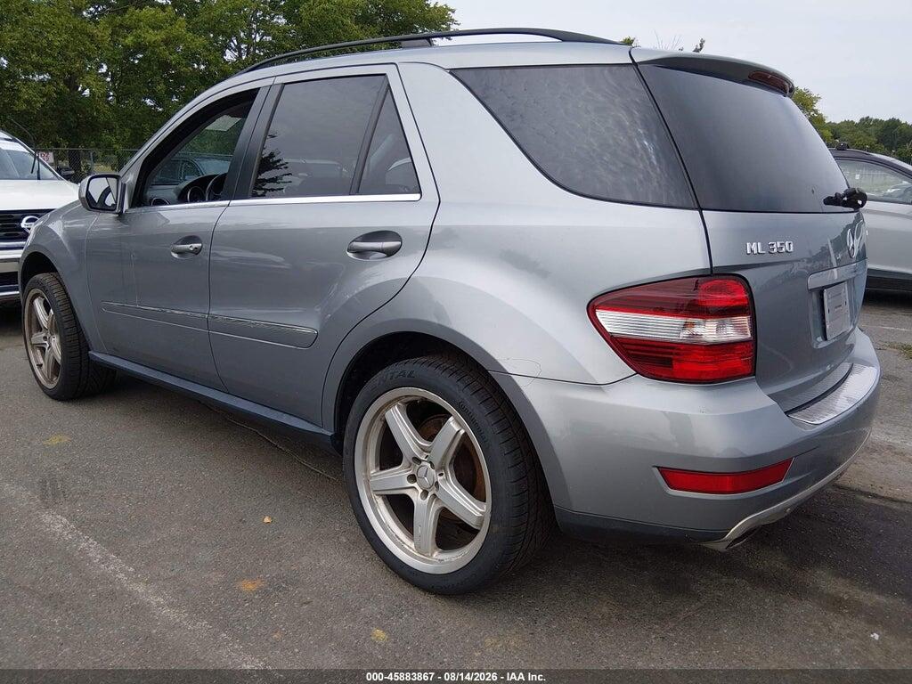 4JGBB8GB3AA556402 2010 MERCEDES-BENZ ML 350 photo no. 3