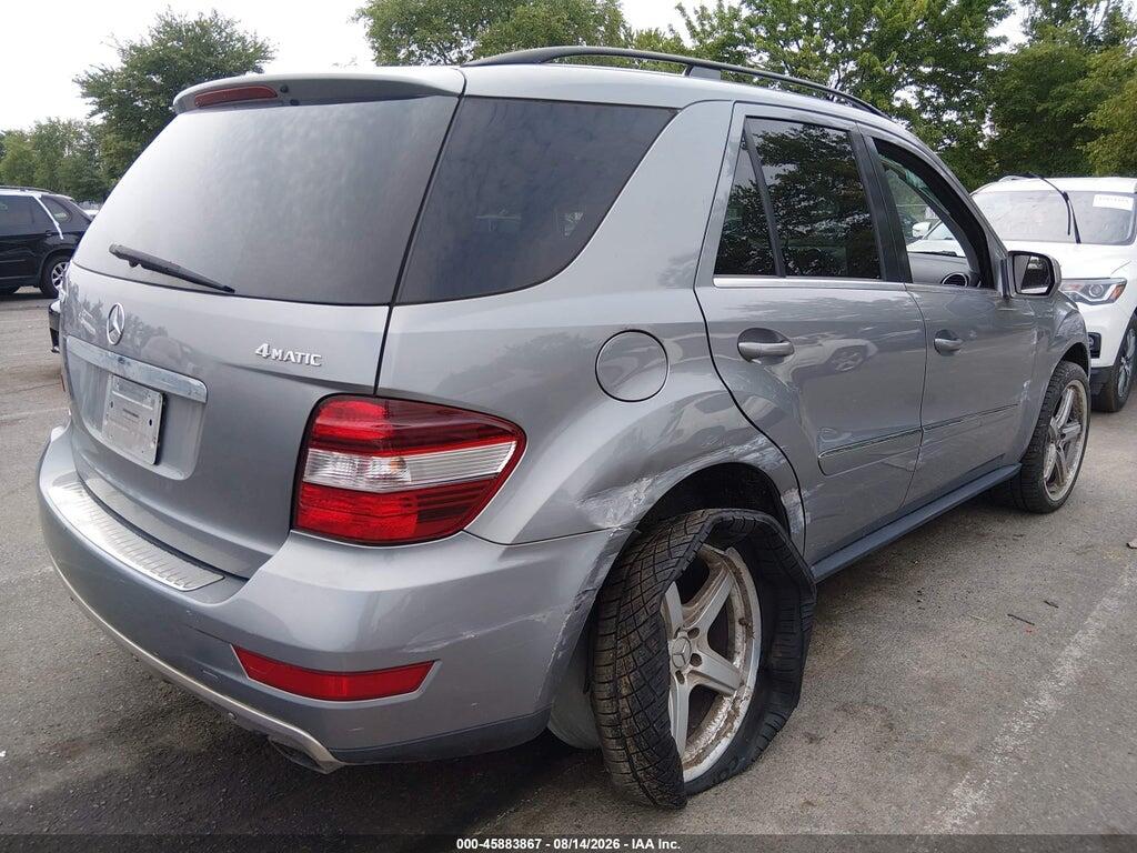 4JGBB8GB3AA556402 2010 MERCEDES-BENZ ML 350 photo no. 4