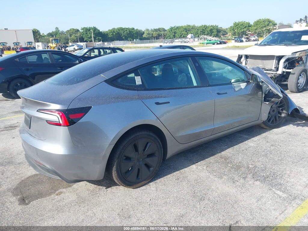 5YJ3E1EA1SF054160 2025 TESLA MODEL 3 photo no. 4