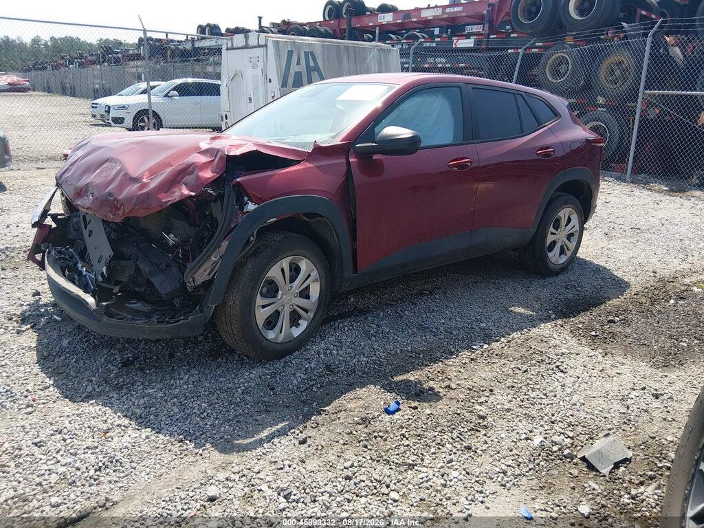 KL77LFEP1SC144296 2025 CHEVROLET TRAX photo no. 2