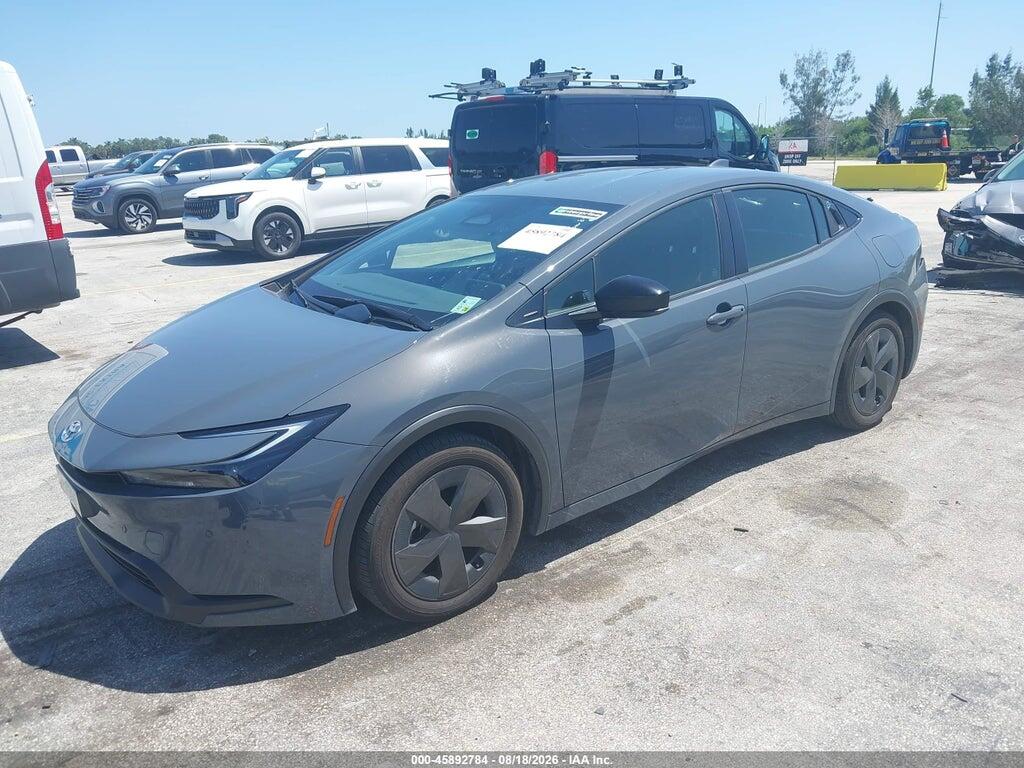 JTDACAAU2S3052850 2025 TOYOTA PRIUS photo no. 2